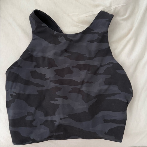 Camo - athleta cropped workout tank - size S - Picture 1 of 2